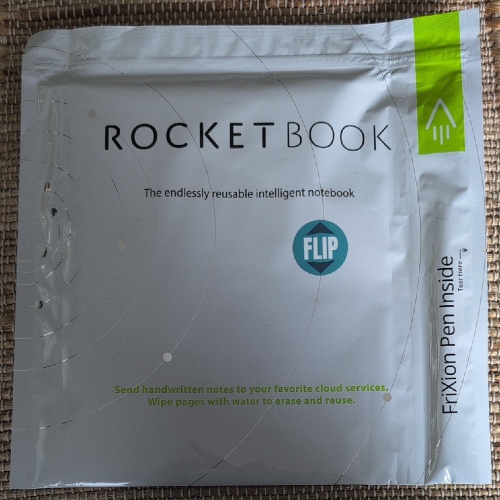 Rocketbook Reusable Notebook with FriXion Pen
